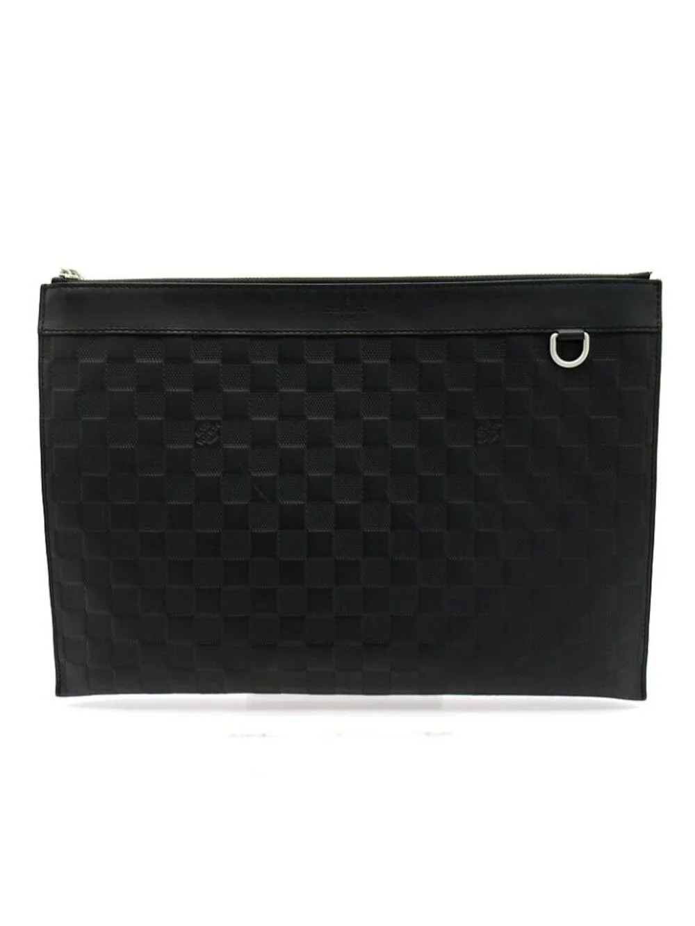 Louis Vuitton Pochette Discovery Damier Infini Clutch Black